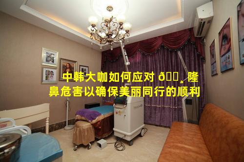 中韩大咖如何应对 🌸 隆鼻危害以确保美丽同行的顺利